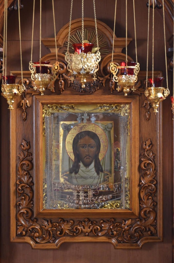 Образ Спаса Нерукотворного в Свято-Борисо-Глебском монастыре, с. Водяное